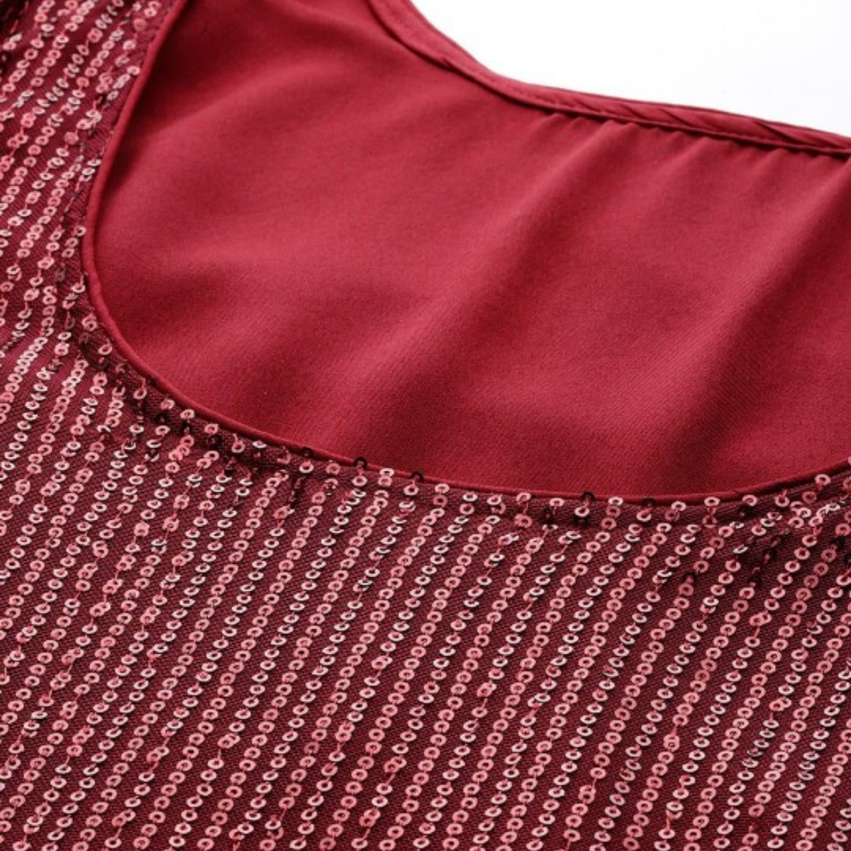 Women’s Mahroon Satin Dress Luxe Looks for Every Occasion | S-11