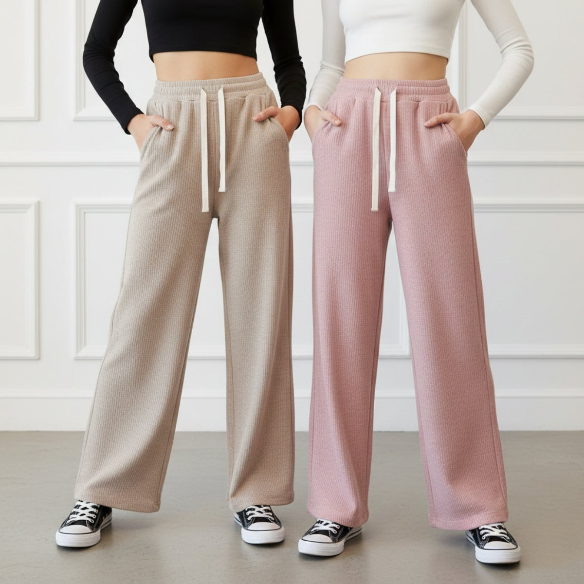 Pack of 2 Women's Lowers - Comfortable Combo for Everyday Style  |WL-03