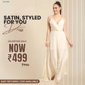 Women’s Full Length Satin Dress Luxe Looks for Every Occasion | S-02