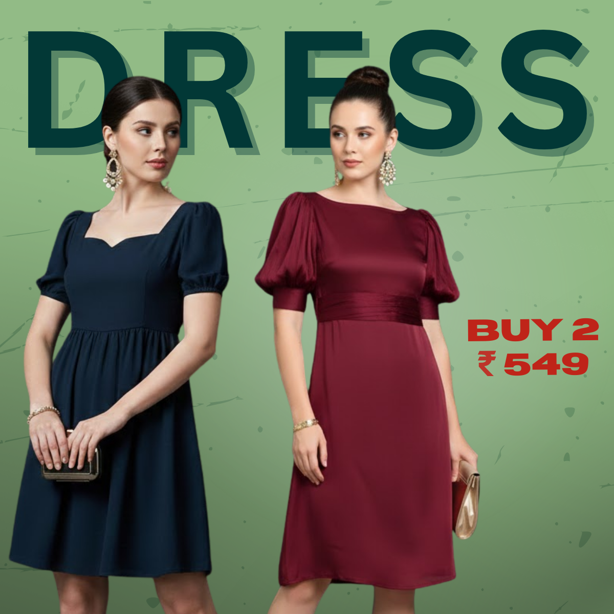 PACK OF 2 DRESSES (POD-6)