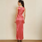 Women’s Full Length Satin Dress Luxe Looks for Every Occasion | S-14
