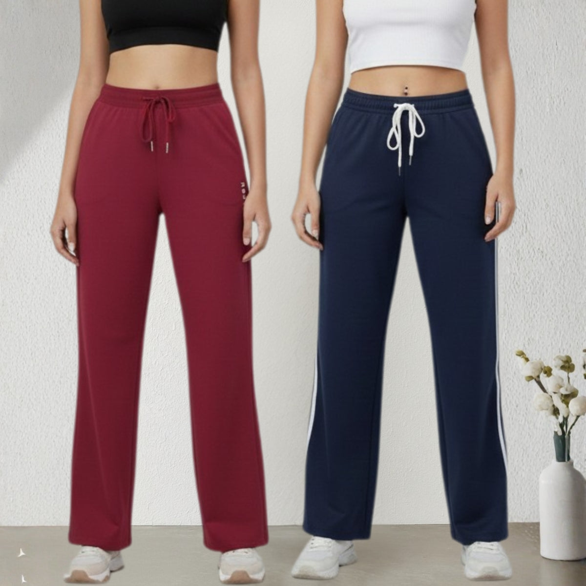 Pack of 2 Women's Lowers - Comfortable Combo for Everyday Style  |WL-09