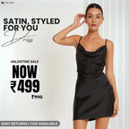 Women’s Black Satin Dress Luxe Looks for Every Occasion | S-04