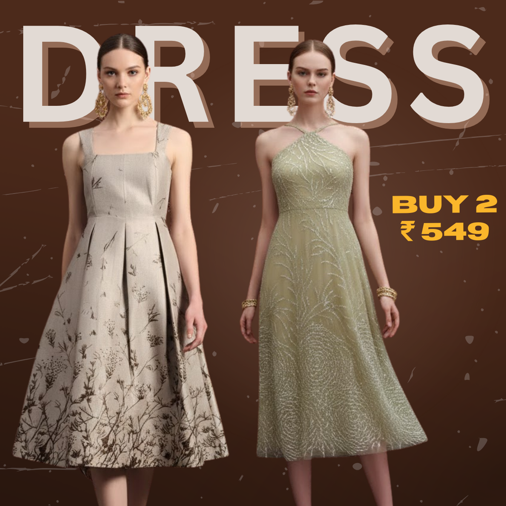 PACK OF 2 DRESSES (POD-9)