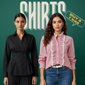 Pack of 2 Women's Shirts (P2W-9)